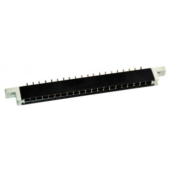 PCB Edge Connector 1x 20 contacten 5,08mm Chassis