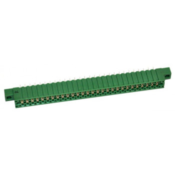 PCB Edge Connector 2x 28 contacten 3,96mm Chassis