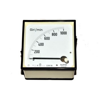 Paneelmeter Analoog Vierkant 1000rpm 1V DC