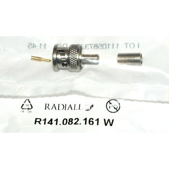 BNC Plug 50Ω Krimp Radiall  3