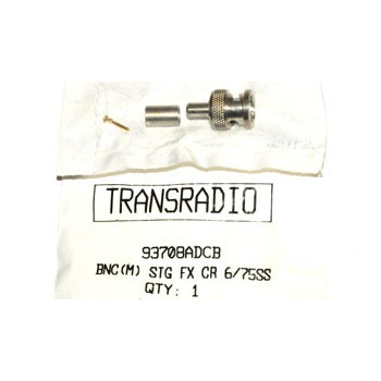 BNC Plug 75Ω Krimp Transradio