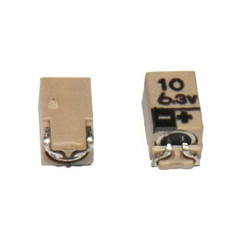 SMD   10uF 25V Plat