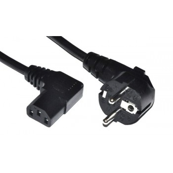 Netsnoer Euro 1,8 m Geaard 2x Haaks