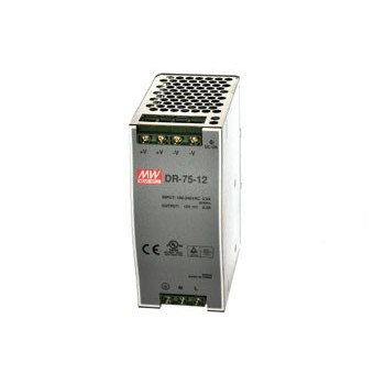 Voeding DIN Rail  75W 12V 6,3A