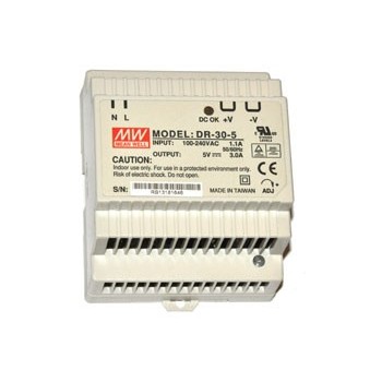 Voeding DIN Rail  30W 15V 2A