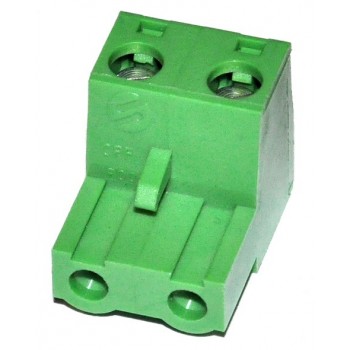 Printkroonsteen  2 polig Connector Raster 7,5mm