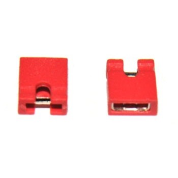 Jumper 2,54mm Rood