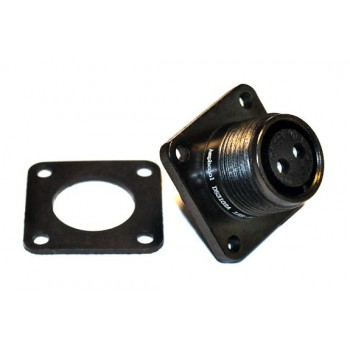 Amphenol  2p Female Chassisdeel MS3102 12S