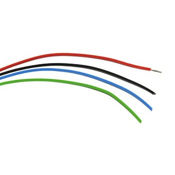 Soepel Montagedraad 0,25 mm² Blauw Verzinkt