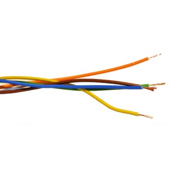 Soepel Montagedraad 0,25 mm² Rood K