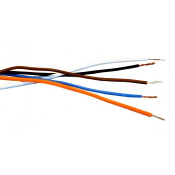 Soepel Montagedraad 0,21 mm² Blauw K