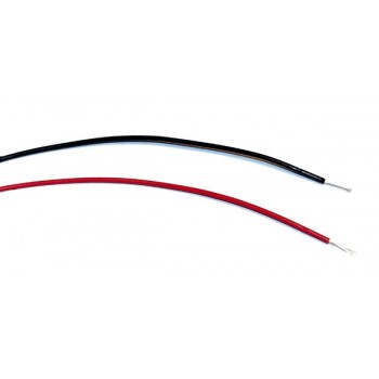 Soepel Montagedraad 0,05 mm² PVC Zwart