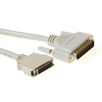 Printerkabel 25 pin D-Sub male - 36 pin Centronics male 1,8m
