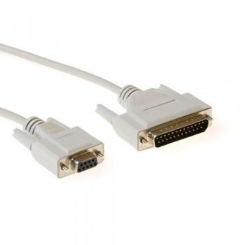 Seriële Kabel 25-polig male - 9-polig female  5m