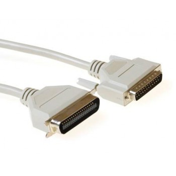 Printerkabel 25 pin D-Sub male - 36 pin Centronics male 10m