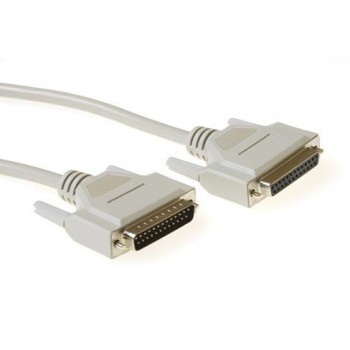 Seriële 1:1 Kabel 25-polig male - 25-polig female 10m