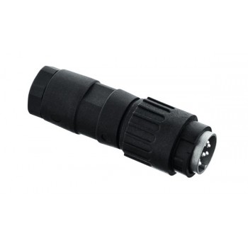 DIN Bajonet 4 polig 216° Male Plug