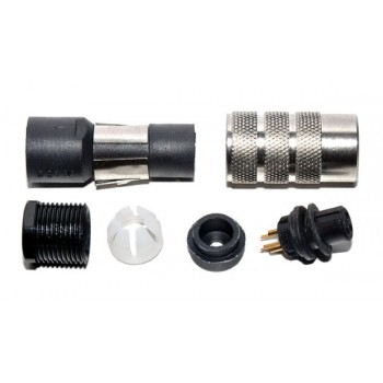 9mm Plug 4 polig Female