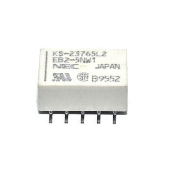 Mini Relais 2x wissel  (5V) SMD