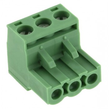 Printkroonsteen  3 polig Connector Raster 5,08mm