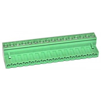 Printkroonsteen Connector 16 polig Raster 5,08mm