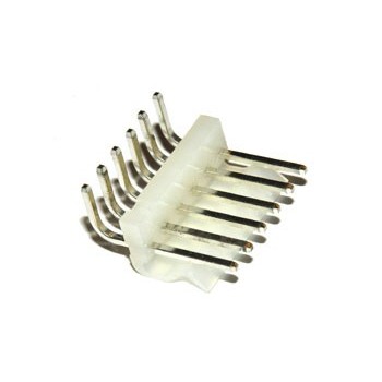 Pin Connector 3,96mm  6 pin Print Haaks