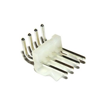 Pin Connector 3,96mm  4 pin Print Haaks