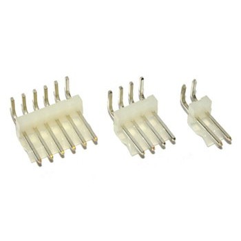 Pin Connector 3,96mm  2 pin Print Haaks