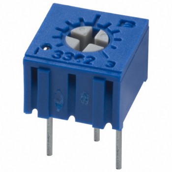 Cermet Instelpotmeter Liggend     100 Ω