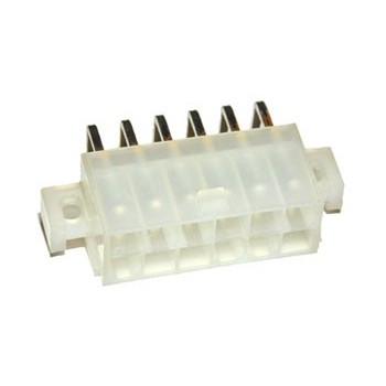 Mini-Fit Jr 4,2mm 2x6 pin Print Haaks 1