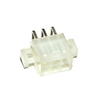 Mini-Fit Jr 4,2mm 2x3 pin Print Haaks