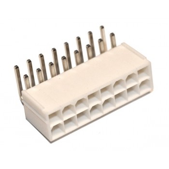 Mini-Fit Jr 4,2mm 2x8 pin Print Haaks 2