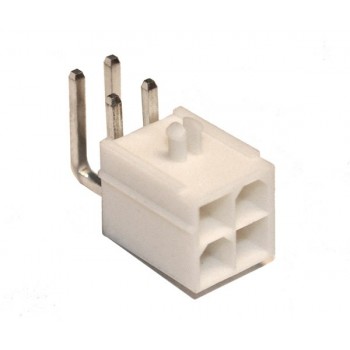 Mini-Fit Jr 4,2mm 2x2 pin Print Haaks 2