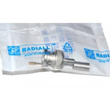 BNC Plug 50Ω Krimp Radiall  4
