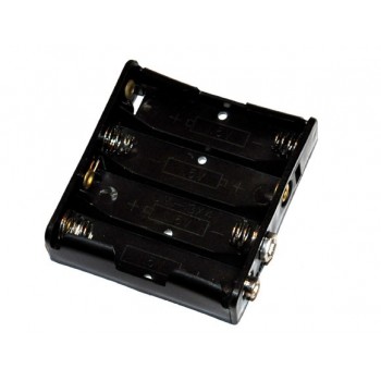 Batterijhouder 4x AA Clip