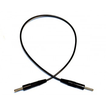 Meetsnoer 2 mm Banaan  20cm Zwart