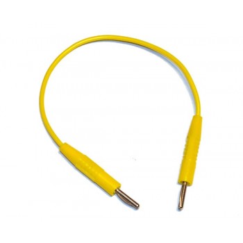 Meetsnoer 2 mm Banaan  10cm Geel