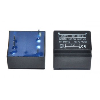 Trafo 0,33W  6V 55mA