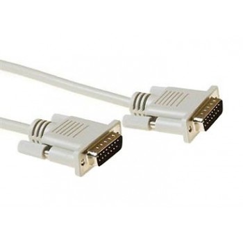 Seriële 1:1 Kabel 15-polig male - 15-polig male 5m