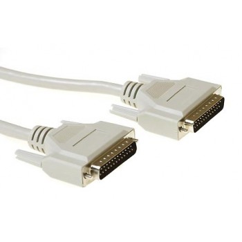 Printerswitchkabel 2x 25 pin D-sub male 1,8m