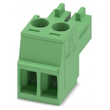 Printkroonsteen Raster 3,81mm  2 polig Connector