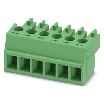 Printkroonsteen Raster 3,81mm  6 polig Connector