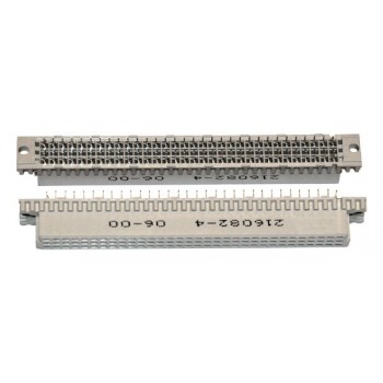DIN 64 pin Female Recht Print  3 mm