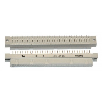 DIN 64 pin Female Recht Print  4,2 mm Pancon