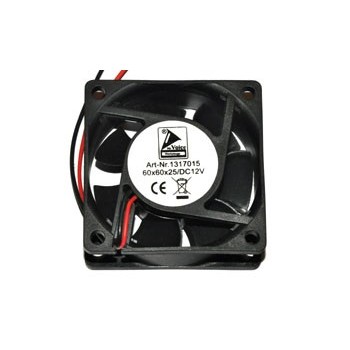 Fan  60x60x25mm 12Vdc
