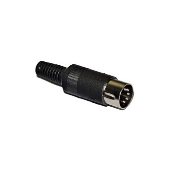 DIN Plug  5 polig 180°