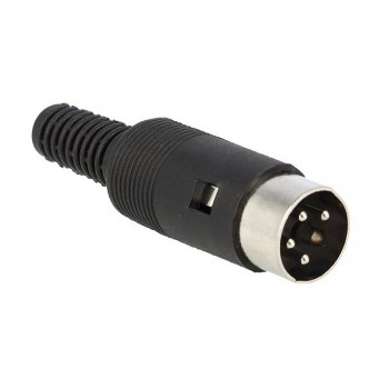 DIN Plug  4 polig 216°