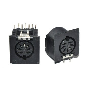 DIN Chassisdeel  7 polig 270° Print LC