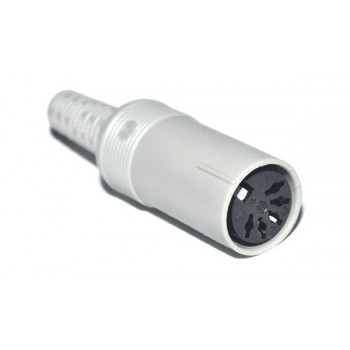 DIN Plug  5 polig 180° Contra