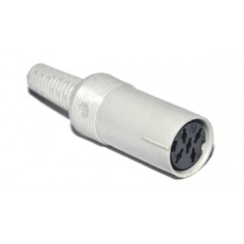 DIN Plug  5 polig Kruis Contra